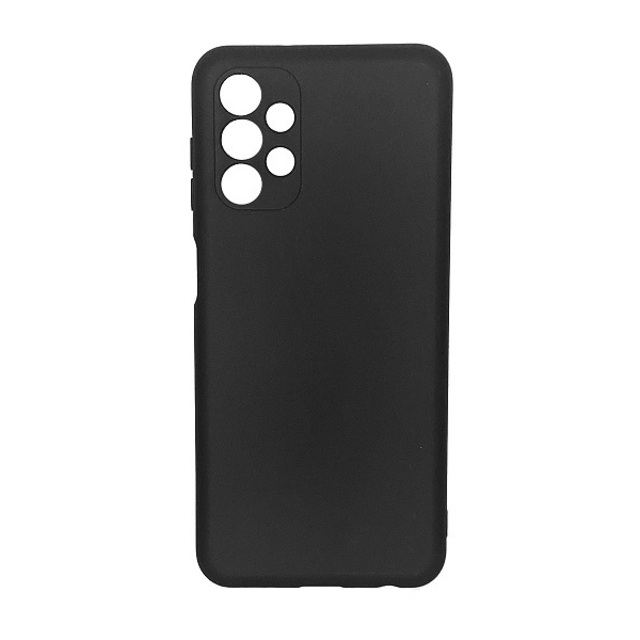 Чехол-накладка VLP Silicone Сase Soft Touch для смартфона Samsung Galaxy A13, черный