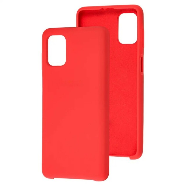 Чехол-накладка Soft Touch для смартфона Samsung Galaxy M51 (Цвет: Red)