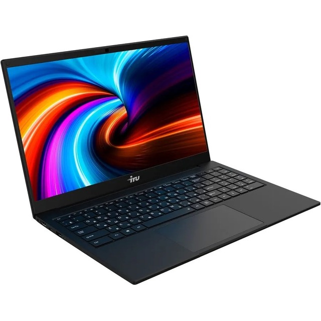 Ноутбук IRU Калибр 15TLI Core i3 1115G4 8Gb SSD256Gb Intel UHD Graphics 15.6 IPS FHD (1920x1080) Free DOS black WiFi BT Cam 7200mAh (1871663)
