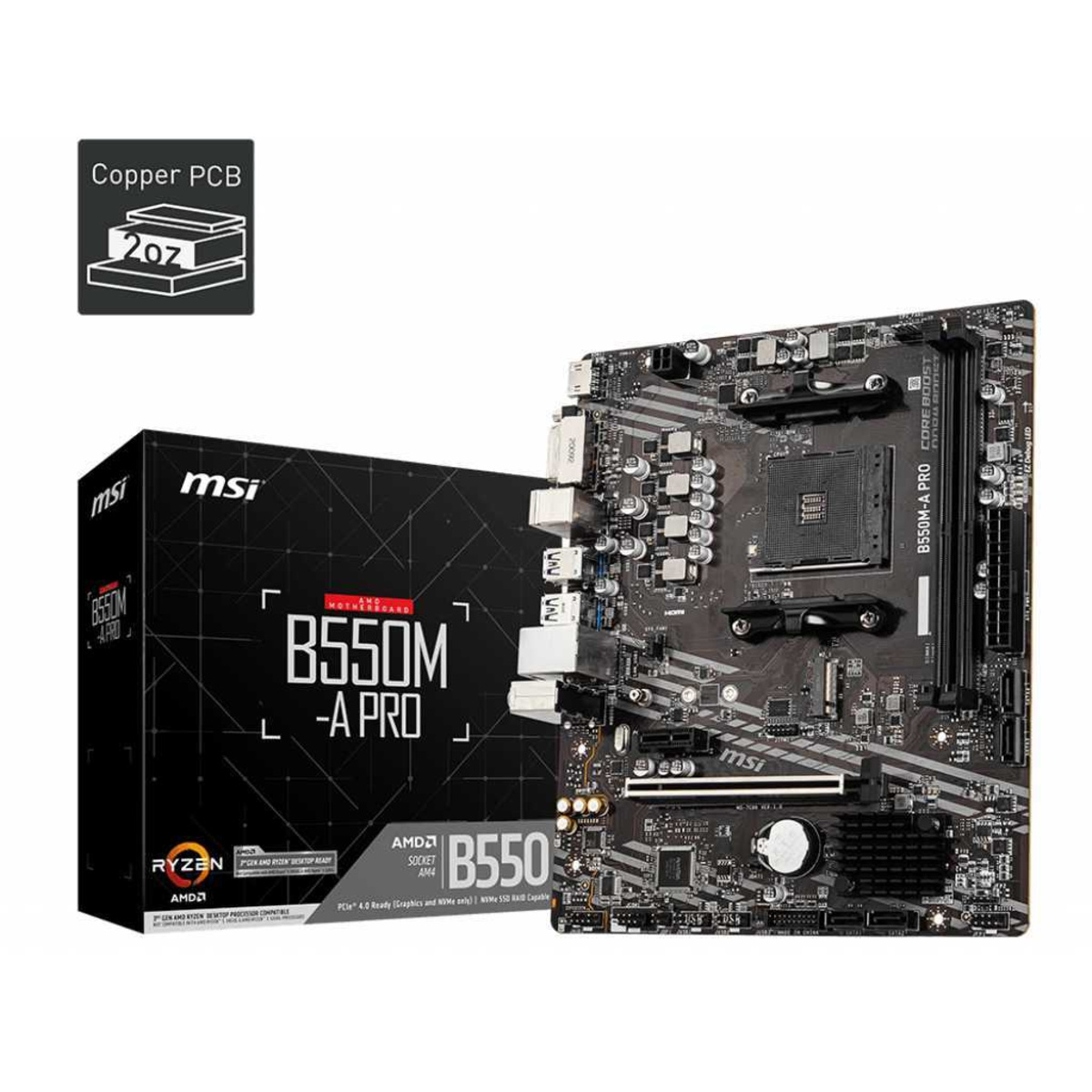 Материнская плата MSI B550M-A PRO