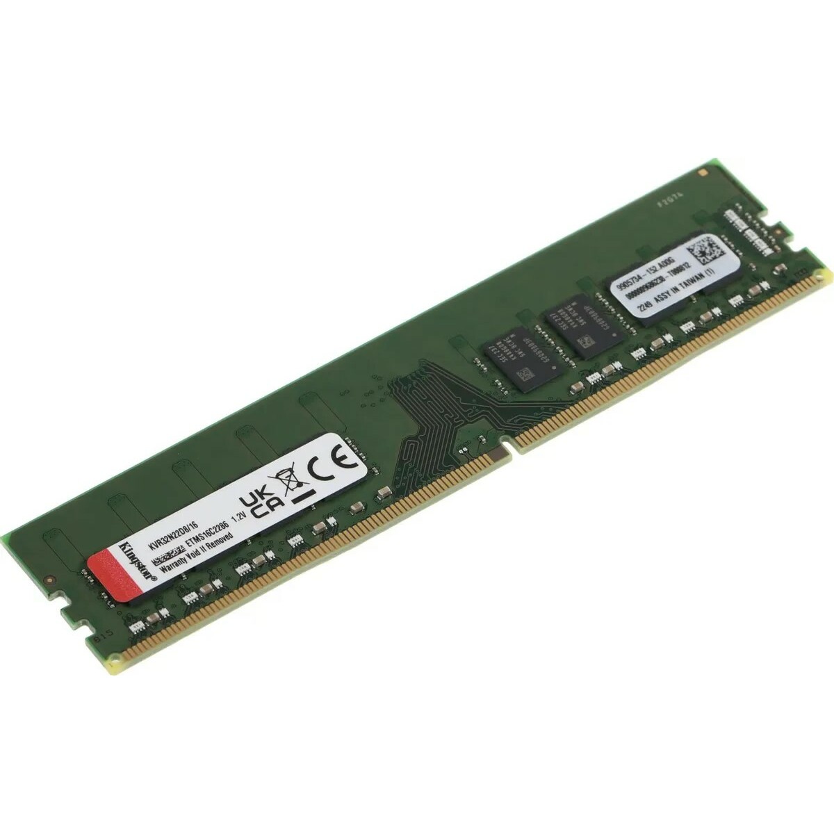 Память DDR4 16Gb 3200Mhz Kingston KVR32N22D8/16