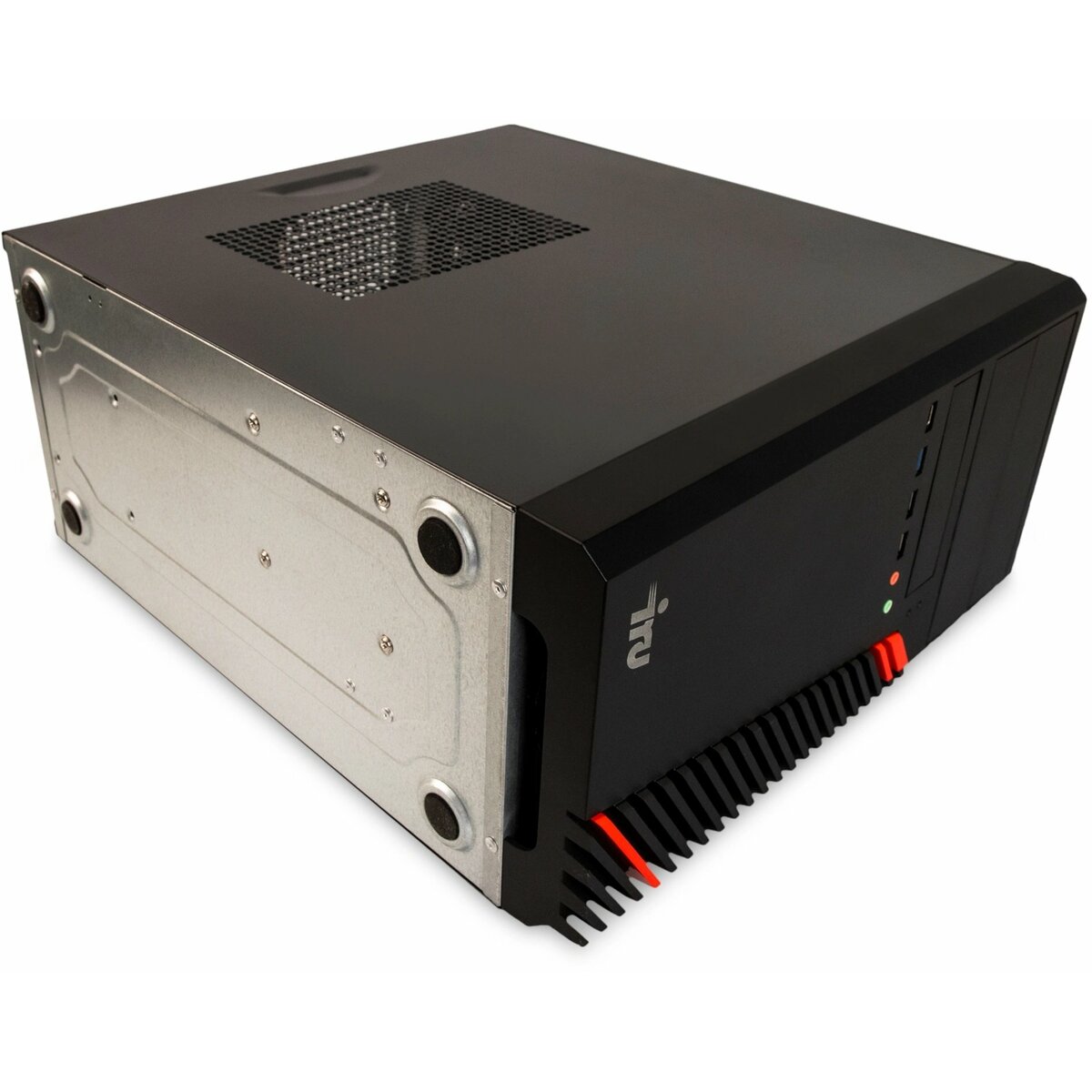 ПК IRU Planio 310H6SM (Core i3 12100F 3.3Ghz/8Gb DDR4/SSD256Gb/NVIDIA GeForce GT610 2Gb/noOS/black) 