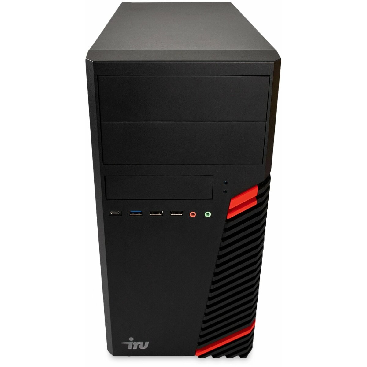 ПК IRU Planio 310H6SM (Core i3 12100F 3.3Ghz/8Gb DDR4/SSD256Gb/NVIDIA GeForce GT610 2Gb/noOS/black) 