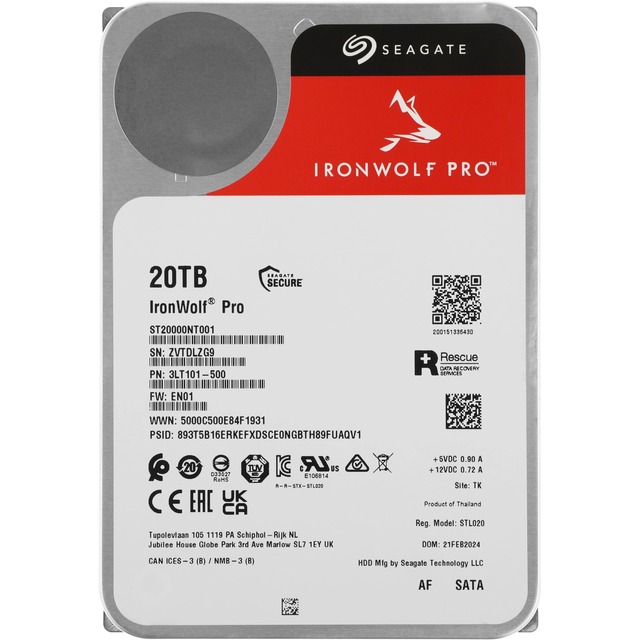 Жесткий диск Seagate SATA-III 20TB ST20000NT001