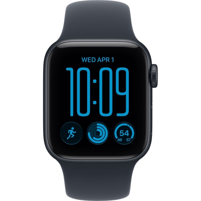 Умные часы Apple Watch SE 3 (2026) 44 mm Midnight Aluminum Navy Blue Sport Band M / L (MJL94)