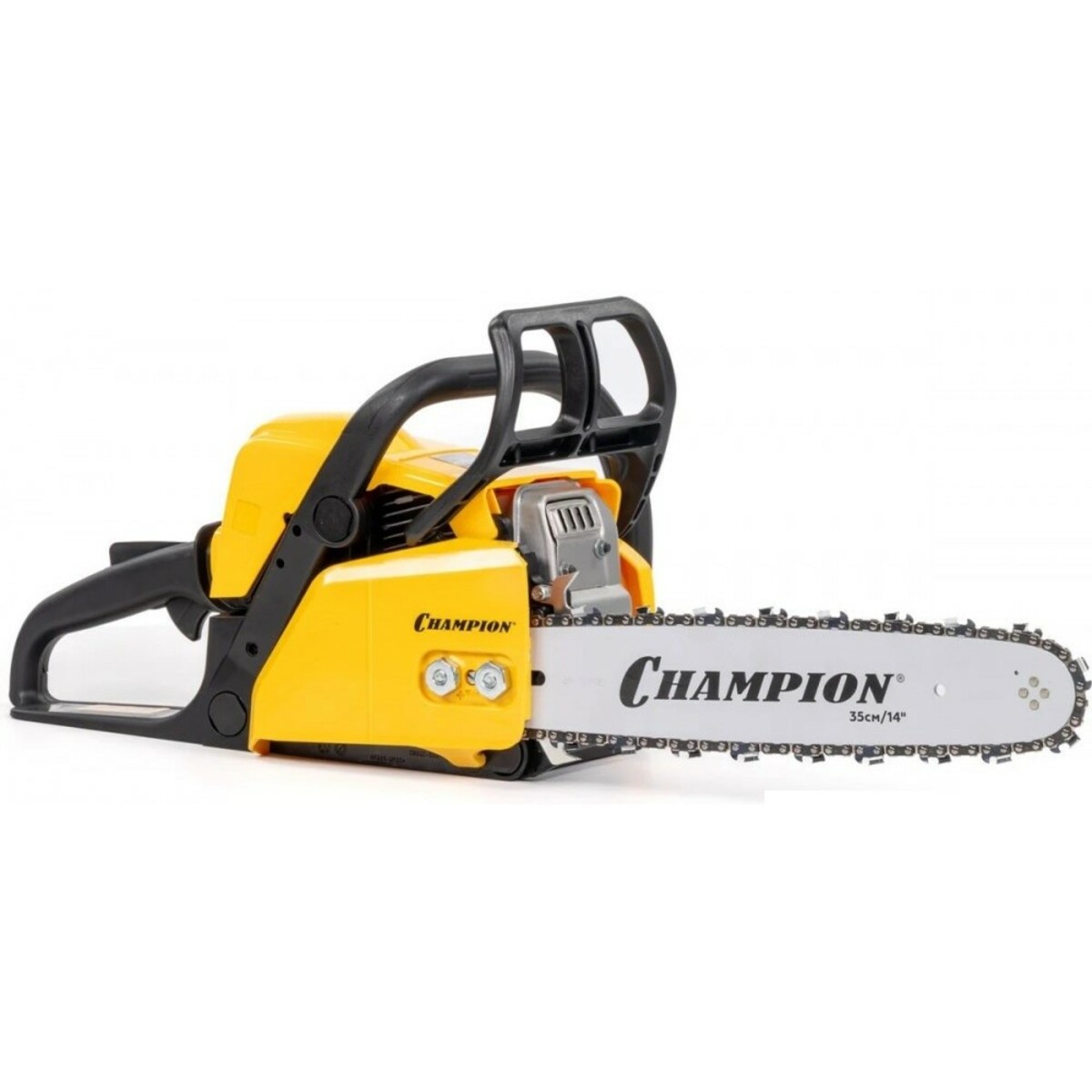 Бензопила Champion 232-14 + подарок (Цвет: Yellow/Black)