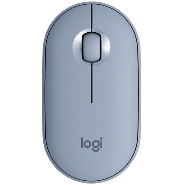 Мышь Logitech Pebble M350 (Цвет: Blue Gray)