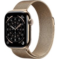 Умные часы Apple Watch Series 11 42mm Titanium Case with Milanese Loop (Цвет: Gold)