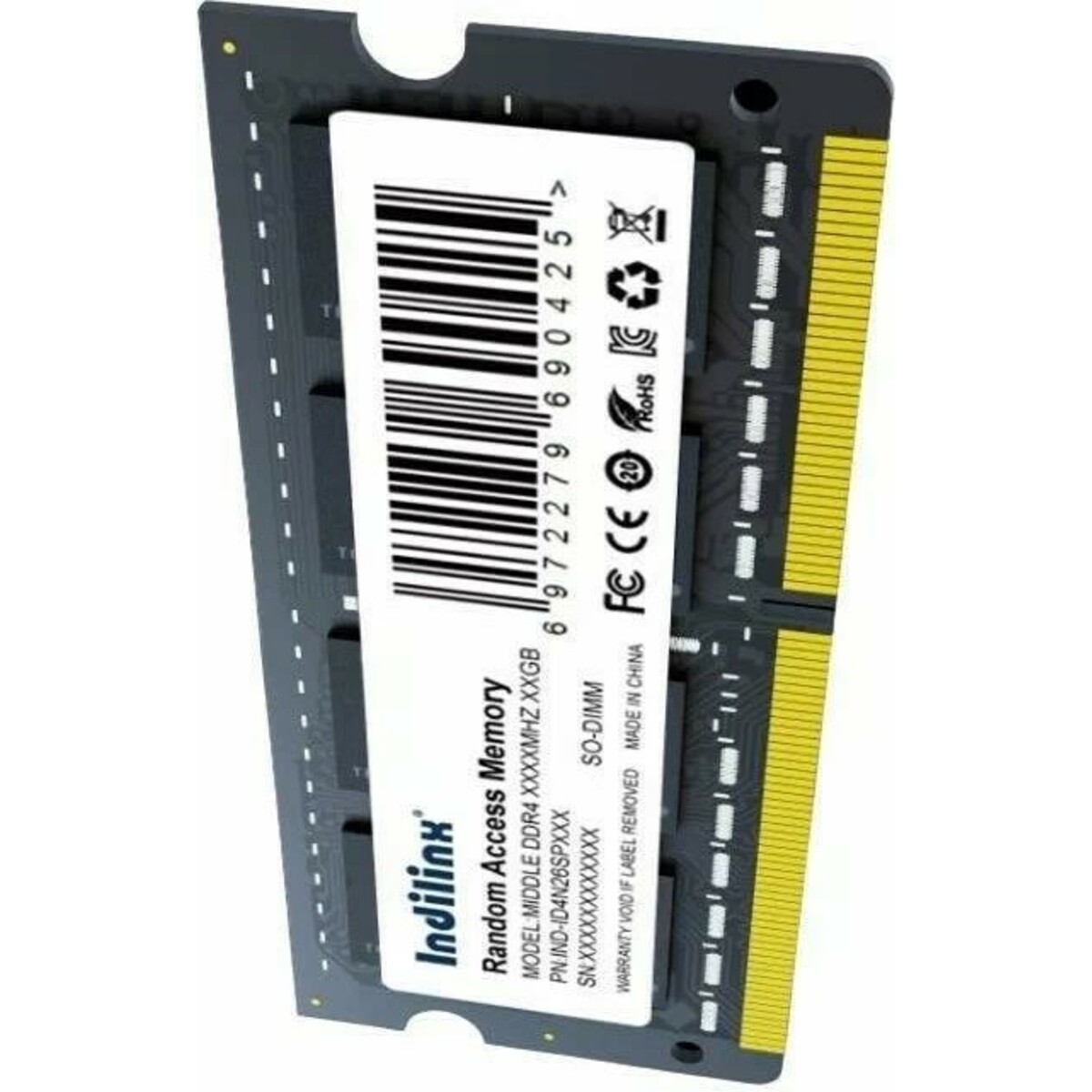 Память DDR4 16Gb 2666MHz Indilinx IND-ID4N26SP16X 