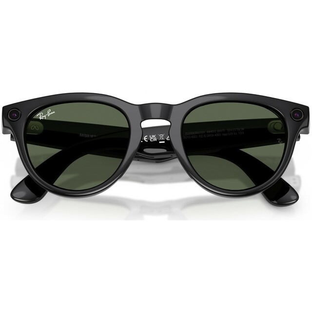 Умные очки Ray-Ban Meta Headliner RW4013 (Gen2) (Цвет: Shiny Black / G15 Green) Умные очки Ray-Ban Meta Headliner RW4013 (Gen2) (Цвет: Shiny Black / G15 Green)