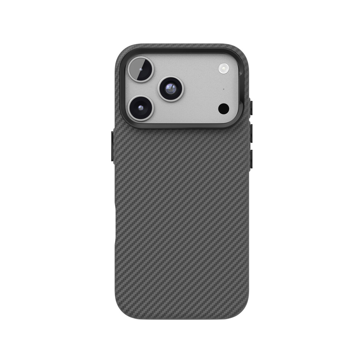 Чехол-накладка VLP Gride Case with MagSafe для Apple iPhone 18 Pro, серый