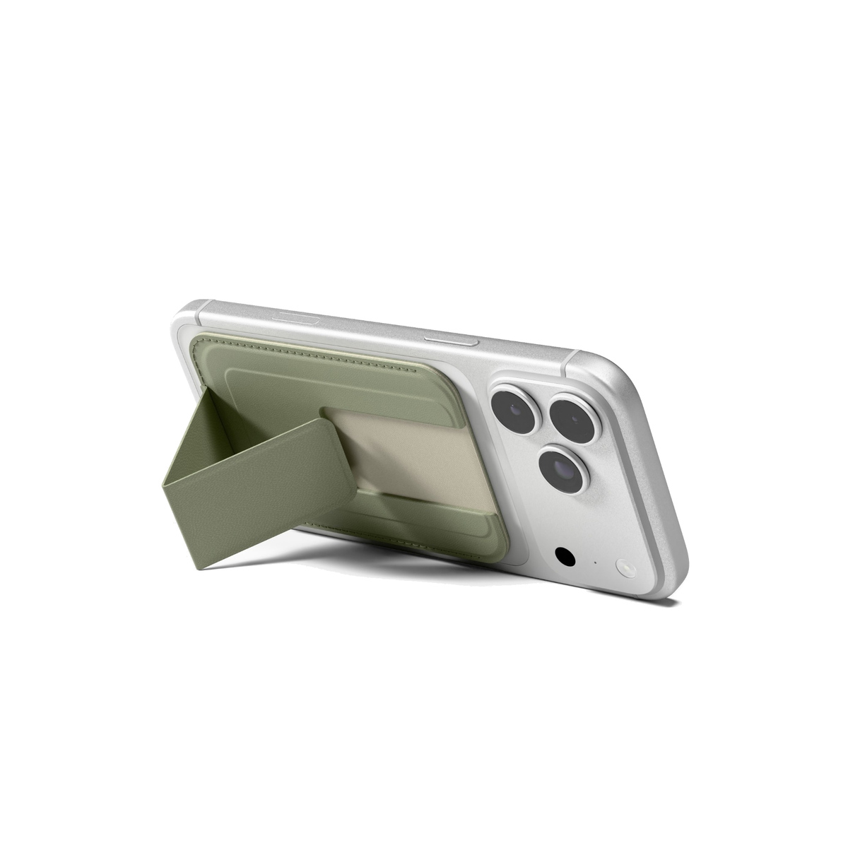 Картхолдер VLP Glide Wallet из экокожи с MagSafe, зеленый