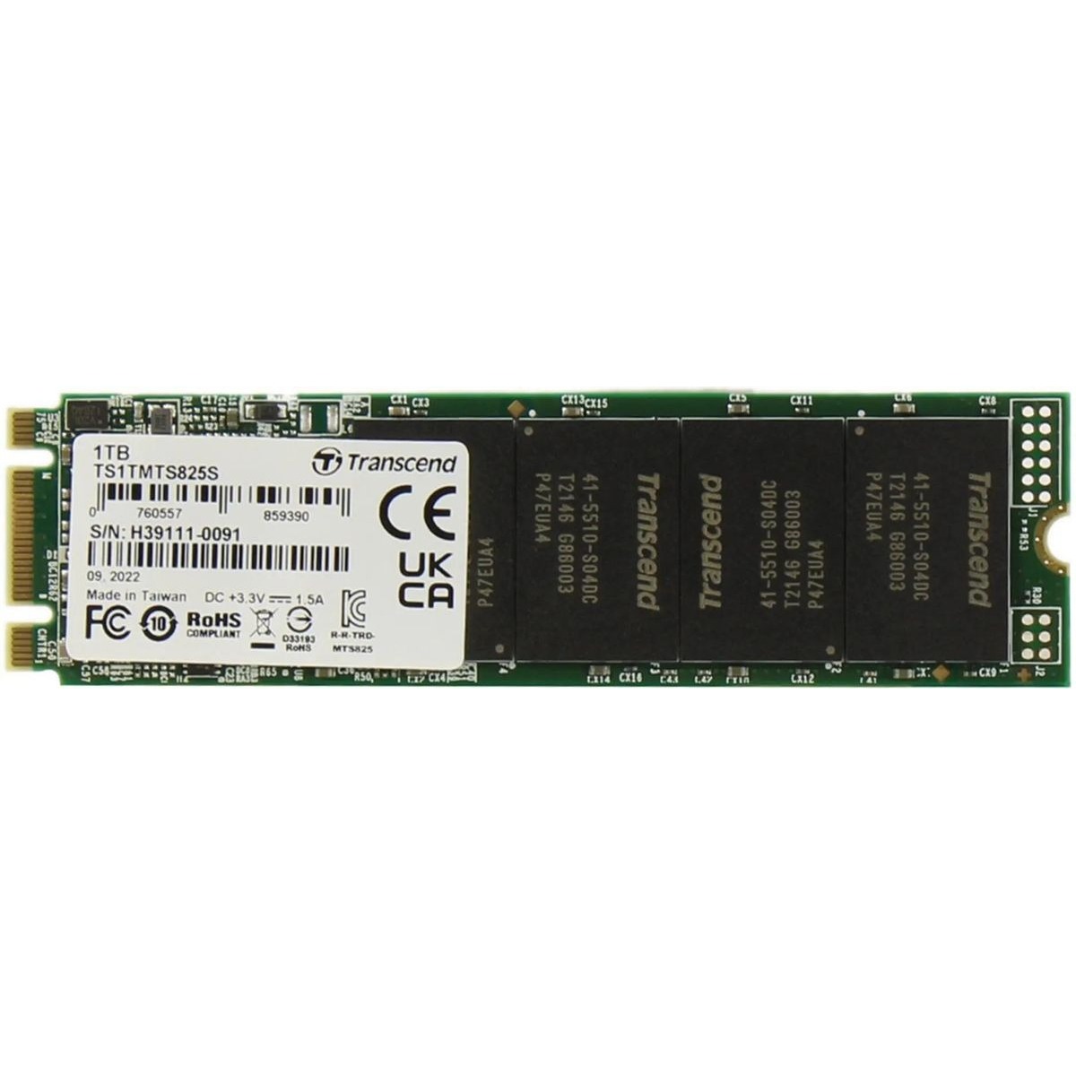 Накопитель SSD Transcend SATA III 1Tb TS1TMTS825S