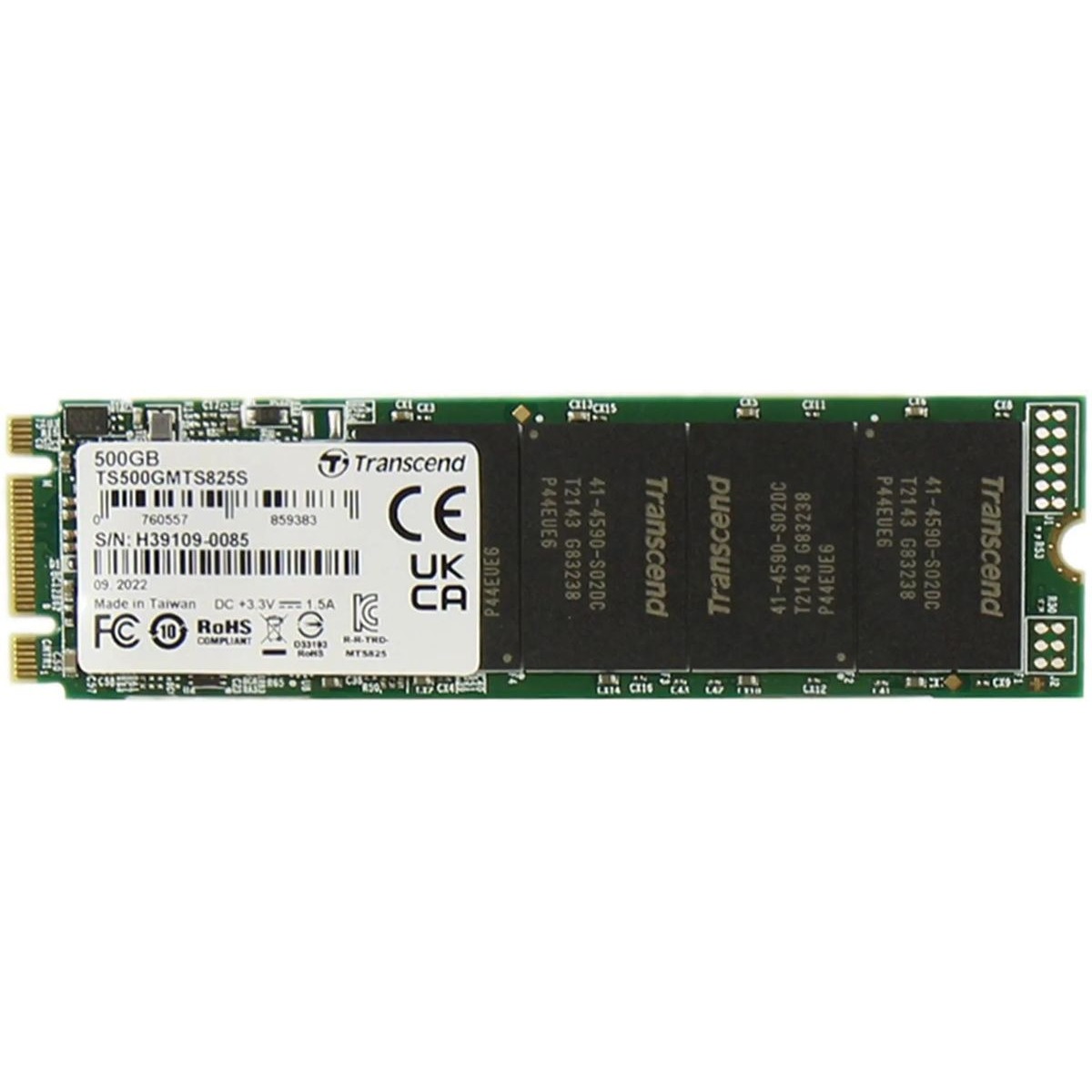 Накопитель SSD Transcend SATA III 500Gb TS500GMTS825S