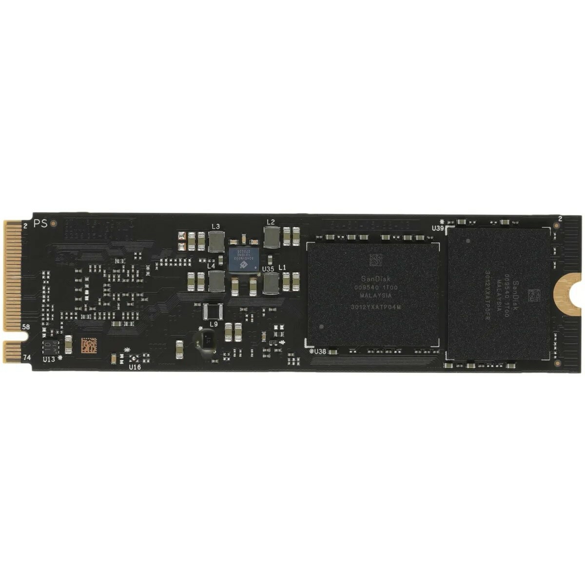 Накопитель SSD WD Original PCI-E x4 4Tb WDS400T1R0C 