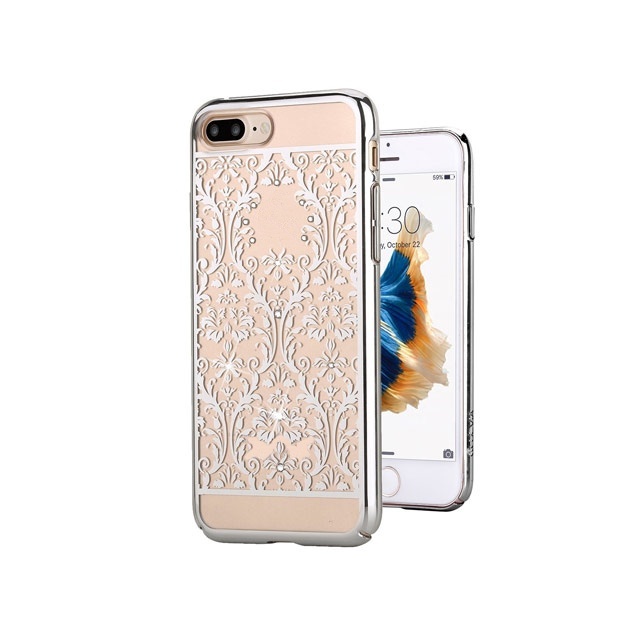 Чехол-накладка Devia Crystal Baroque для смартфона iPhone 7 Plus / 8 Plus (Цвет: Silvery)