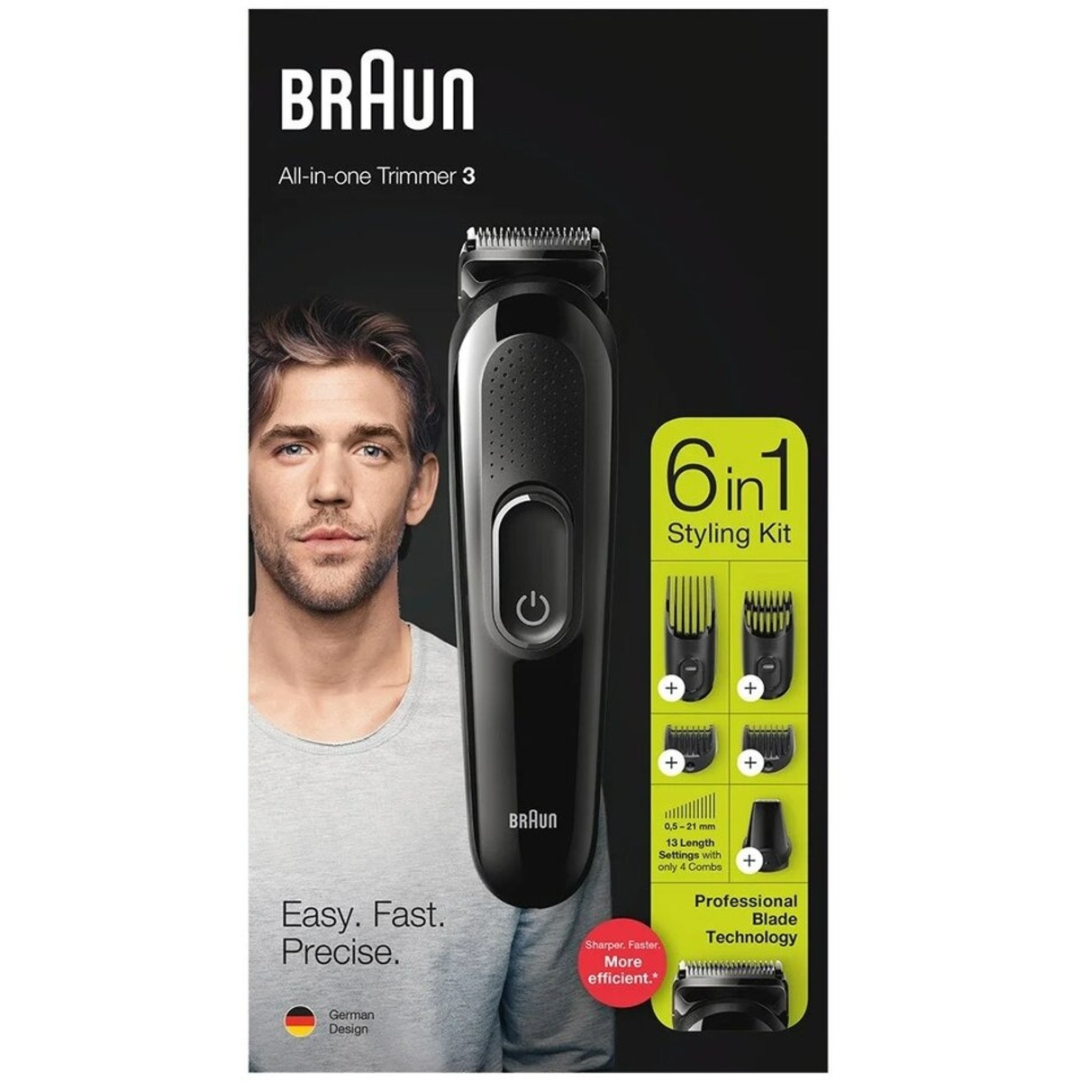 Триммер Braun MGK 3325 (Цвет: Black)
