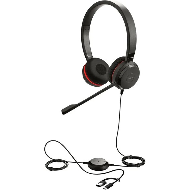 Компьютерная гарнитура Jabra Evolve 30 II, черный Компьютерная гарнитура Jabra Evolve 30 II, черный