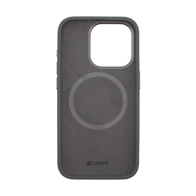 Чехол-накладка Comma Nature Series Magnetic Case для iPhone 15 Pro (Цвет: Gray)