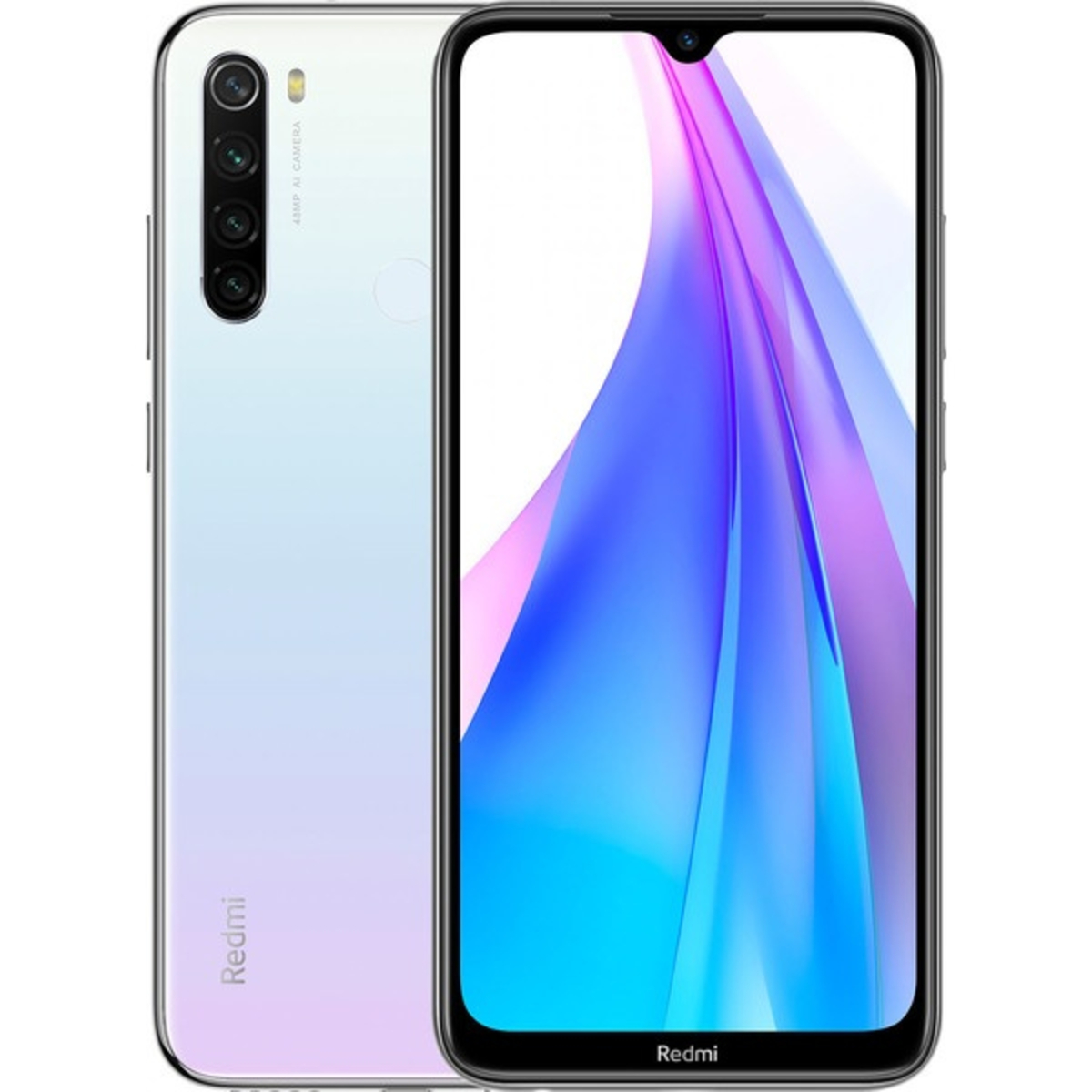 Смартфон Xiaomi Redmi Note 8T 4 / 64Gb Global (NFC) (Цвет: Moonlight White)