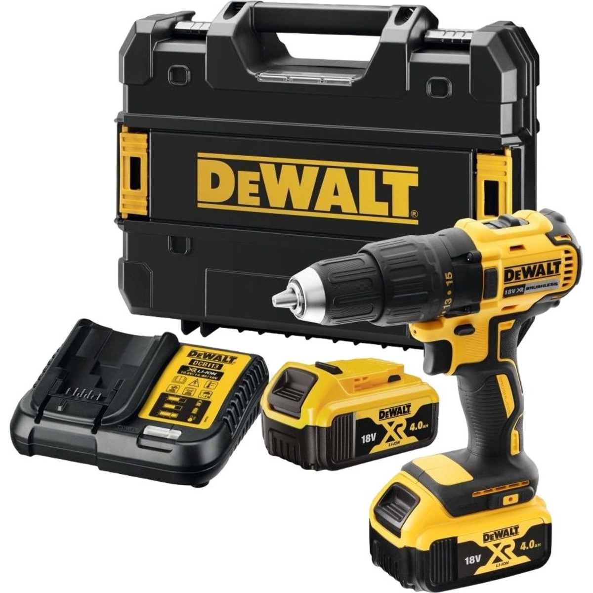 Дрель-шуруповерт DeWalt DCD777M2T (Цвет: Yellow)