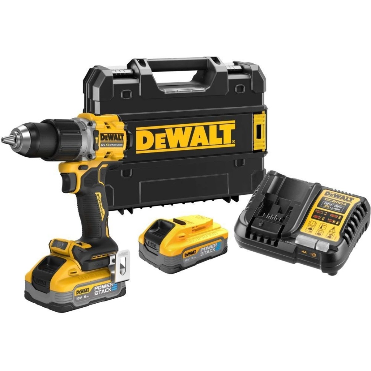 Дрель-шуруповерт DeWalt DCD805H2T (Цвет: Yellow)