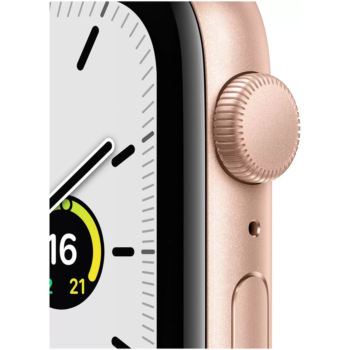 Умные часы Apple Watch SE 44mm Aluminum Case with Sport Band (Цвет: Gold/Starlight)