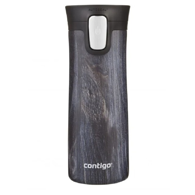 Термокружка Contigo Pinnacle Couture 0.42л (Цвет: Black / Blue)