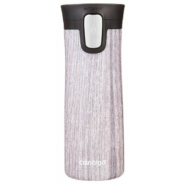 Термокружка Contigo Pinnacle Couture 0.42л. (Цвет: White / Brown)