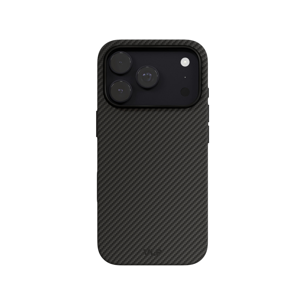 Чехол-накладка VLP Kevlar Hybrid Case with MagSafe для Apple iPhone 18 Pro, чёрный