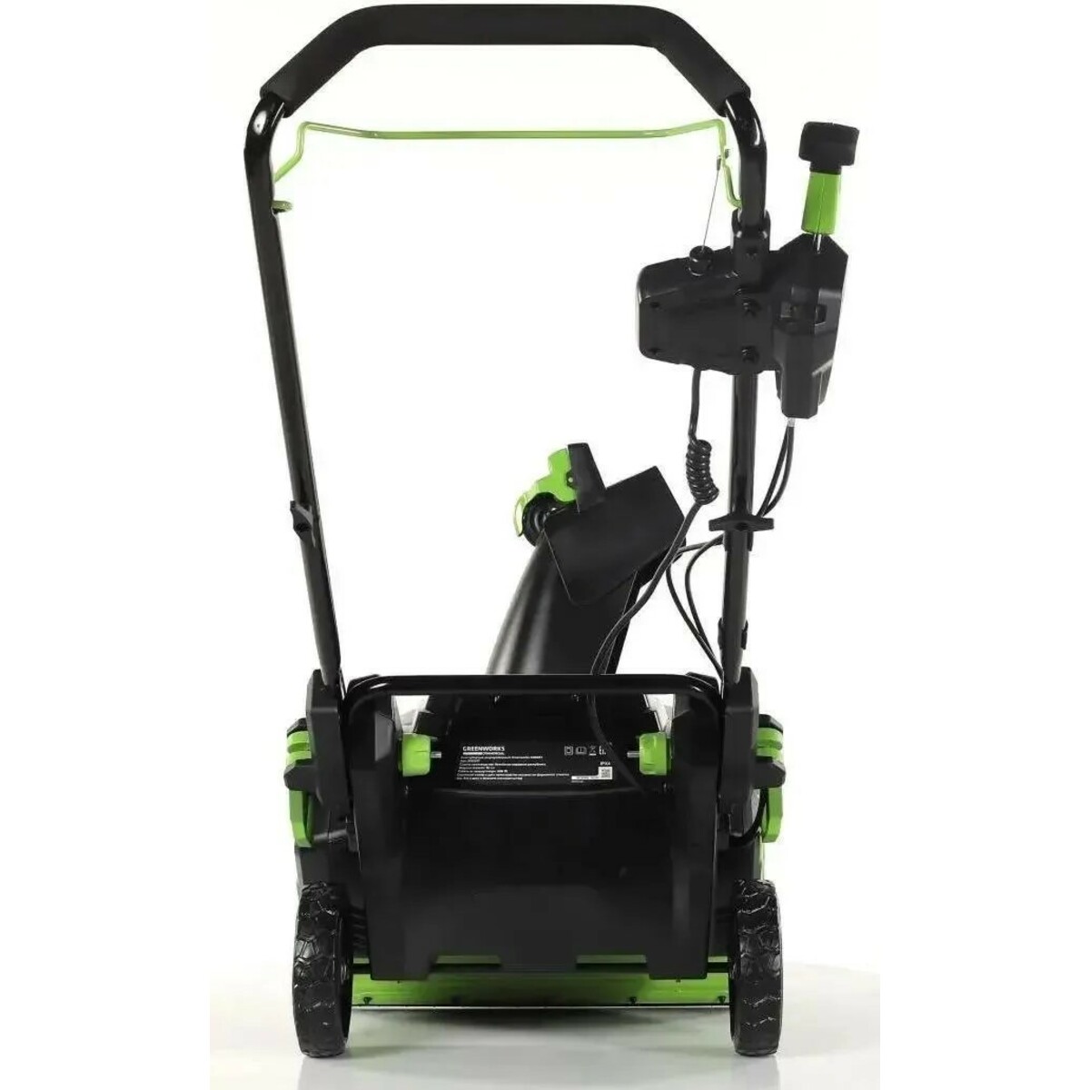 Снегоуборщик электрический Greenworks GD82STK5 (Цвет: Green) 