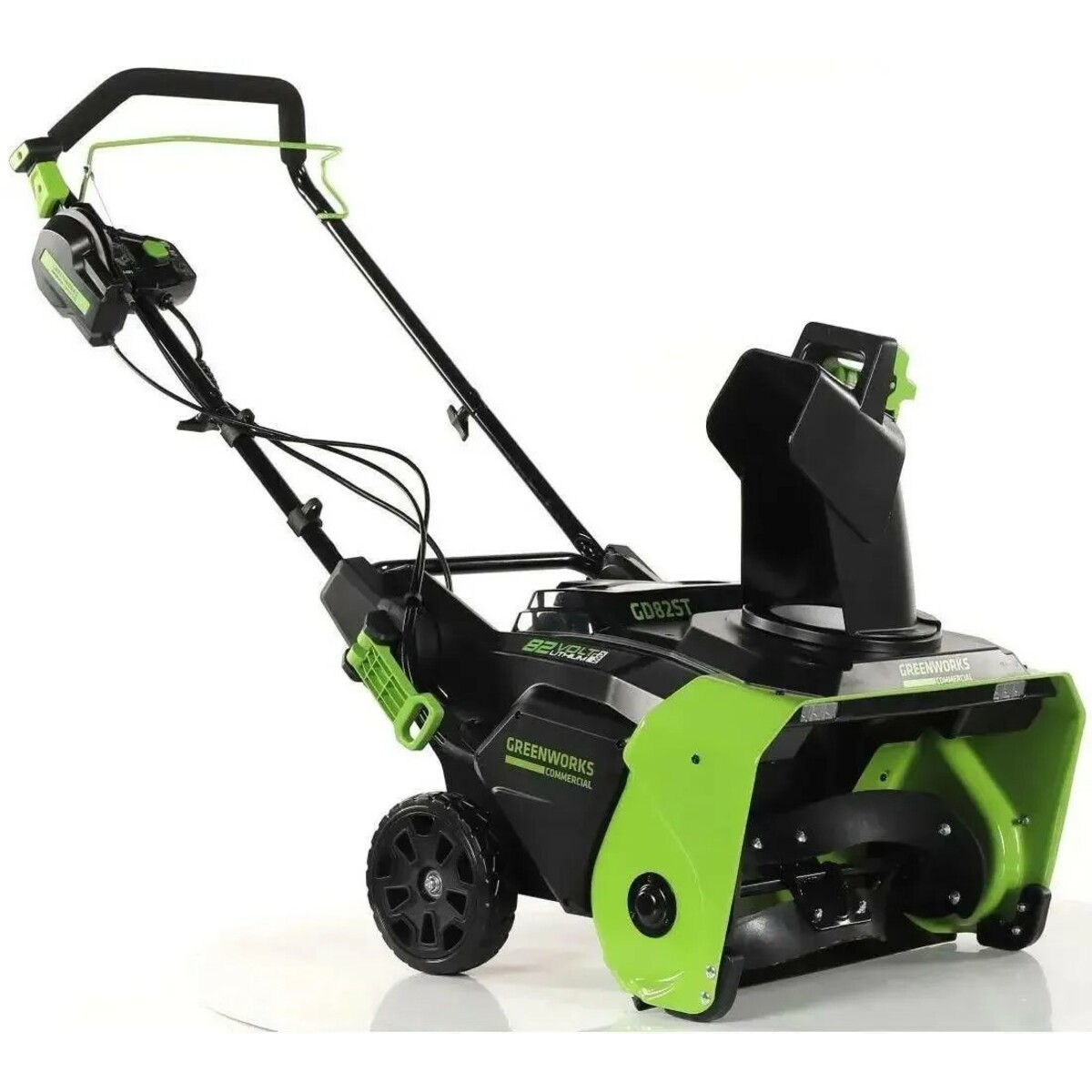 Снегоуборщик электрический Greenworks GD82STK5 (Цвет: Green) 