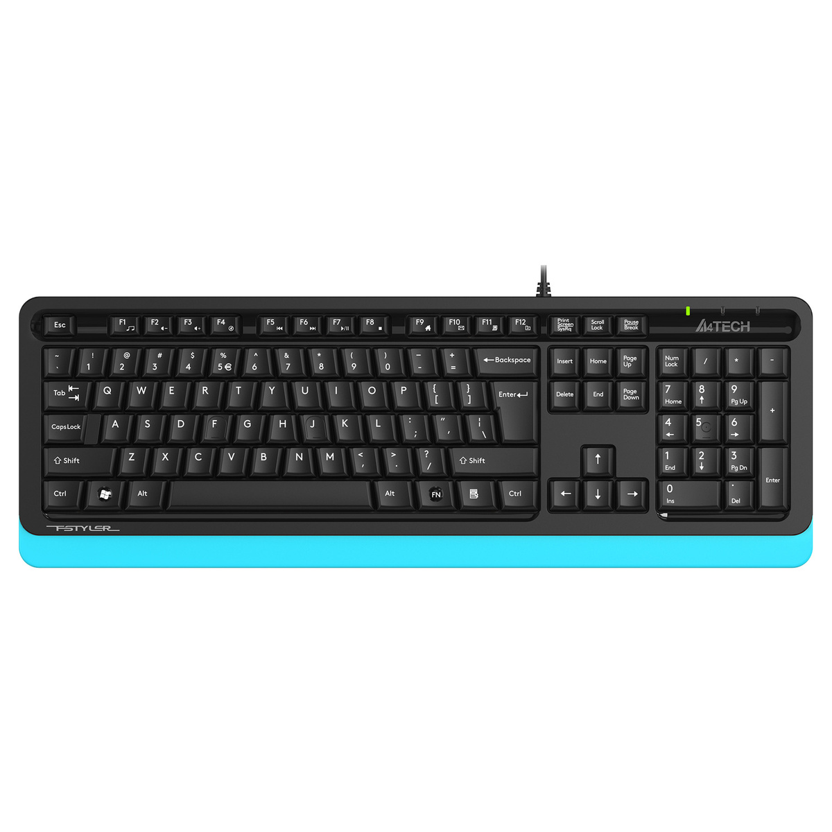 Клавиатура A4Tech Fstyler FKS10 (Цвет: Black/Blue)