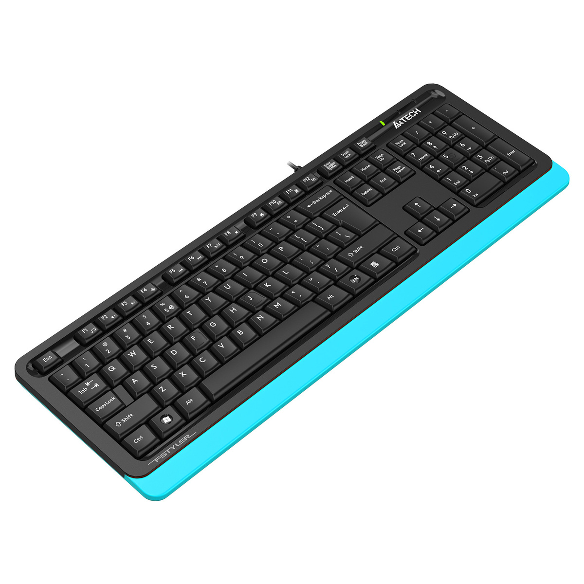 Клавиатура A4Tech Fstyler FKS10 (Цвет: Black/Blue)