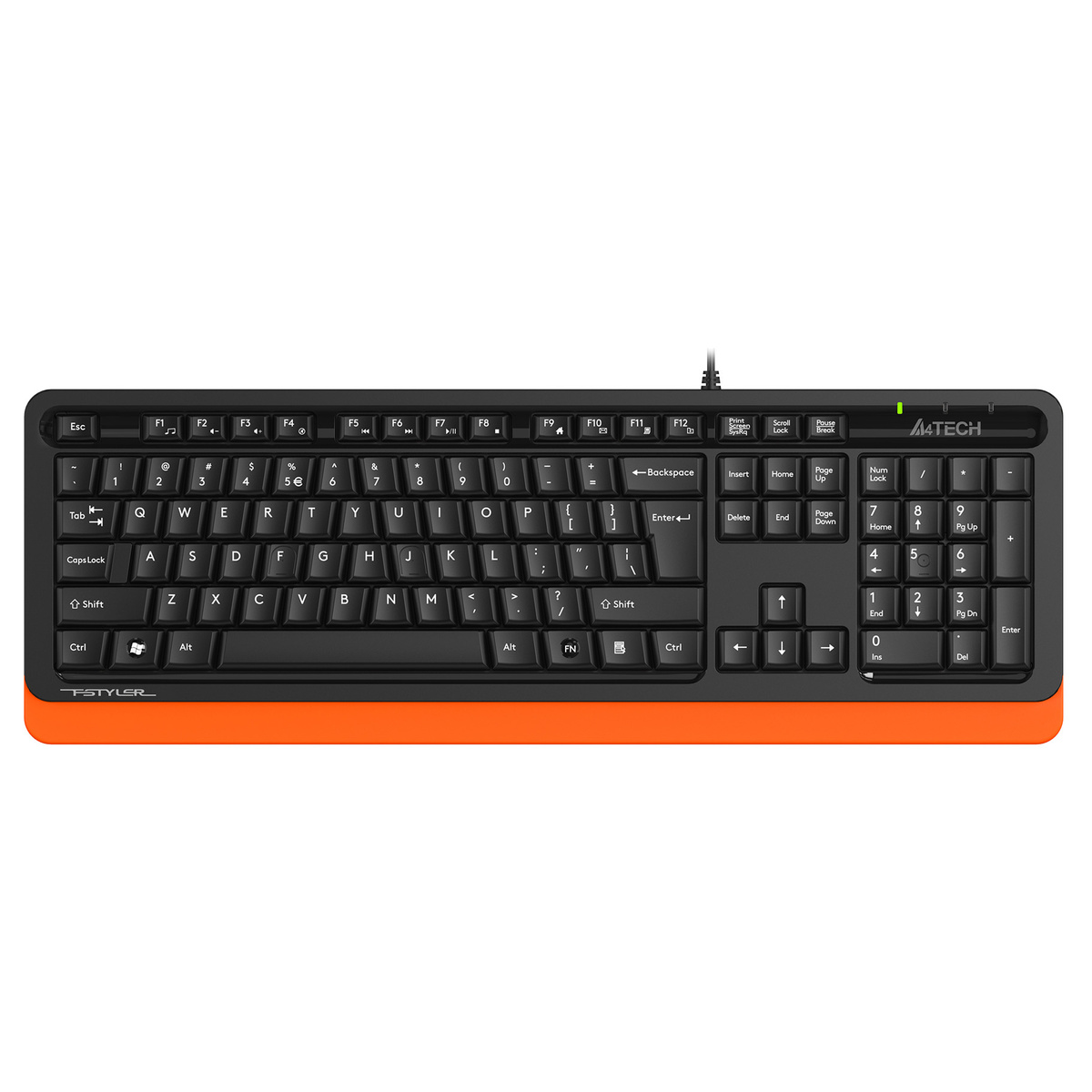 Клавиатура A4Tech Fstyler FKS10 (Цвет: Black/Orange)