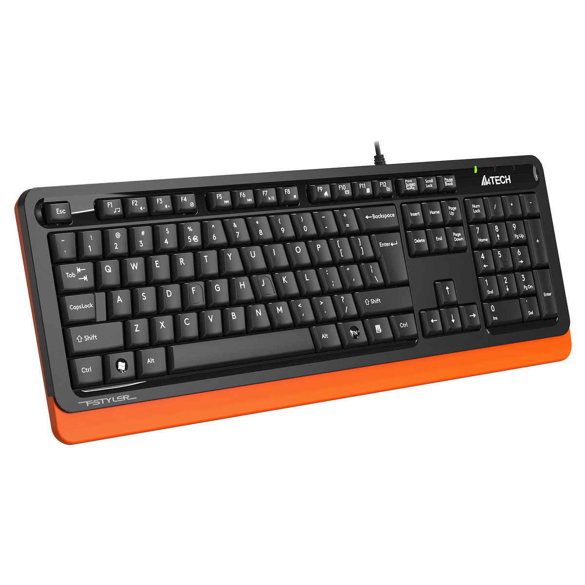 Клавиатура A4Tech Fstyler FKS10 (Цвет: Black/Orange)