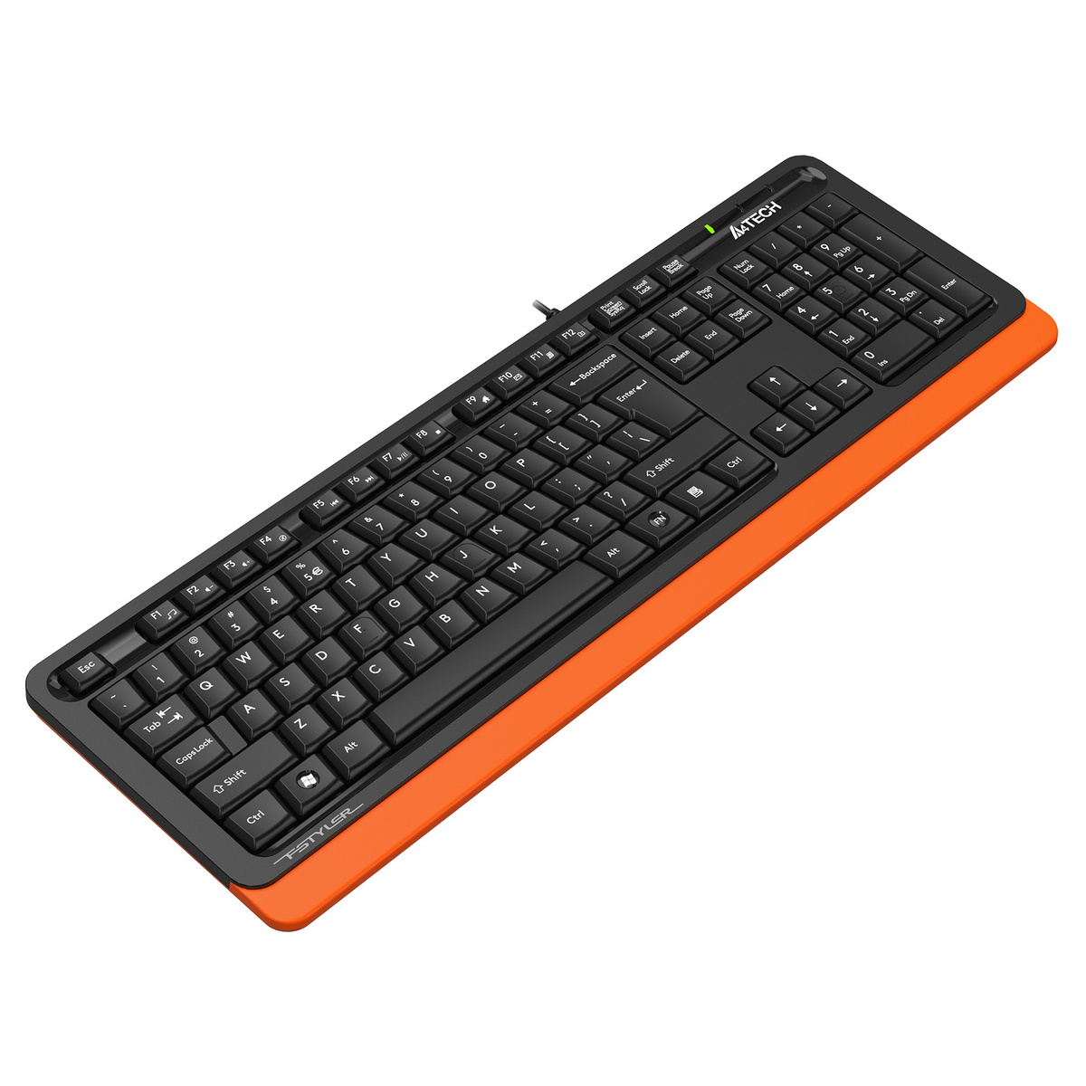 Клавиатура A4Tech Fstyler FKS10 (Цвет: Black/Orange)