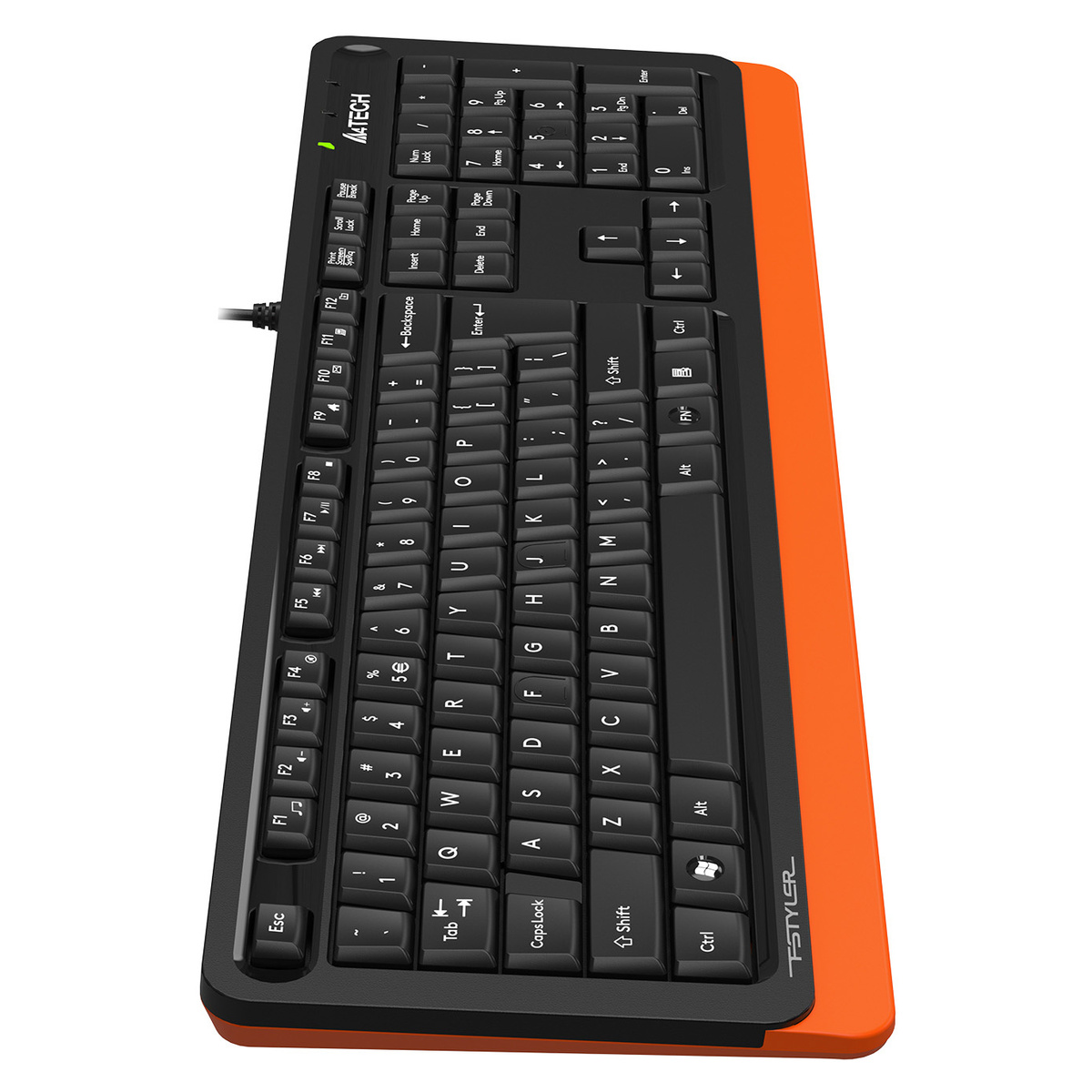 Клавиатура A4Tech Fstyler FKS10 (Цвет: Black/Orange)