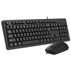 Клавиатура + мышь A4Tech KK-3330, черный