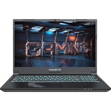 Ноутбук Gigabyte G5 Core i5 12650H 16Gb SSD512Gb NVIDIA GeForce RTX4050 6Gb 15.6 FHD (1920x1080) Windows 11 Home black WiFi BT Cam (MF5-G2KZ353SH)