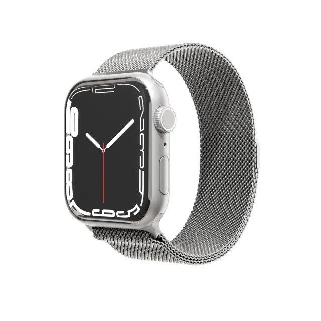 Ремешок из нержавеющей стали VLP для Apple Watch 42/44/45, cеребристый