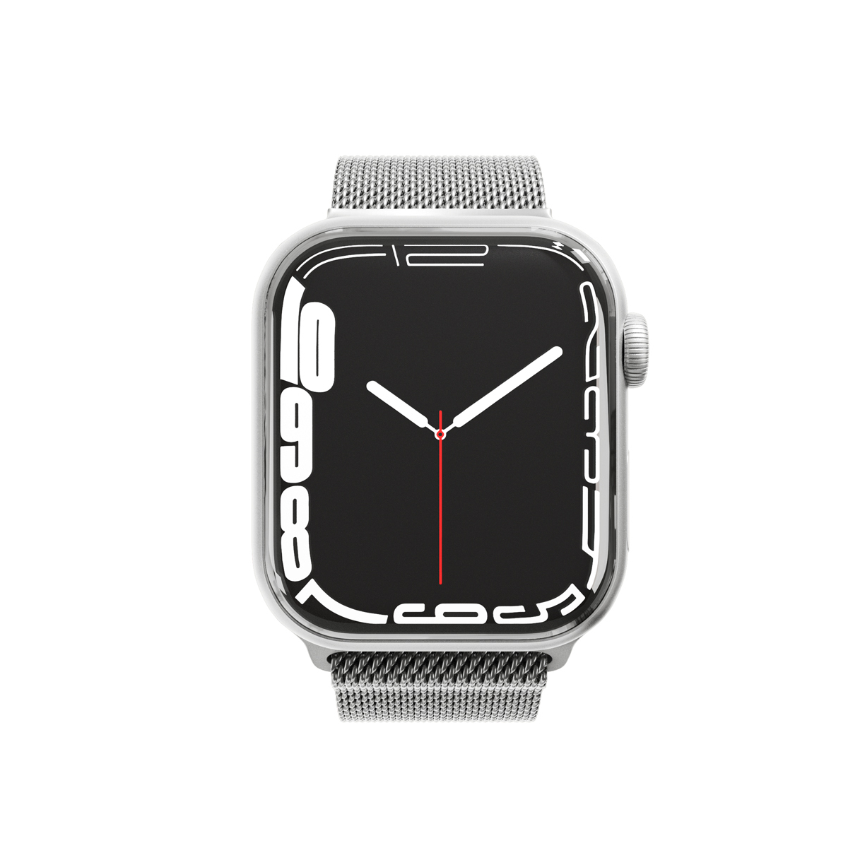 Ремешок из нержавеющей стали VLP для Apple Watch 42 / 44 / 45, cеребристый