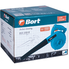 Воздуходувка Bort BSS-550-R 550Вт (Цвет: Blue)