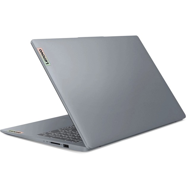Ноутбук Lenovo IdeaPad Slim 3 15IRH8 Core i5 13420H 16Gb SSD512Gb Intel UHD Graphics 15.6 TN FHD (1920x1080) noOS grey WiFi BT Cam (83EM0063FU)