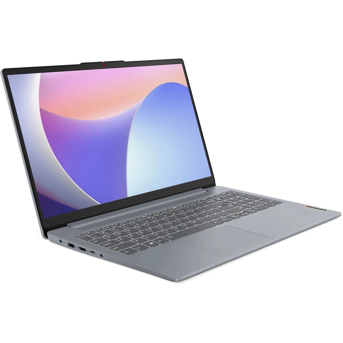 Ноутбук Lenovo IdeaPad Slim 3 15IRH8 Core i5 13420H 16Gb SSD512Gb Intel UHD Graphics 15.6 TN FHD (1920x1080) noOS grey WiFi BT Cam (83EM0063FU)