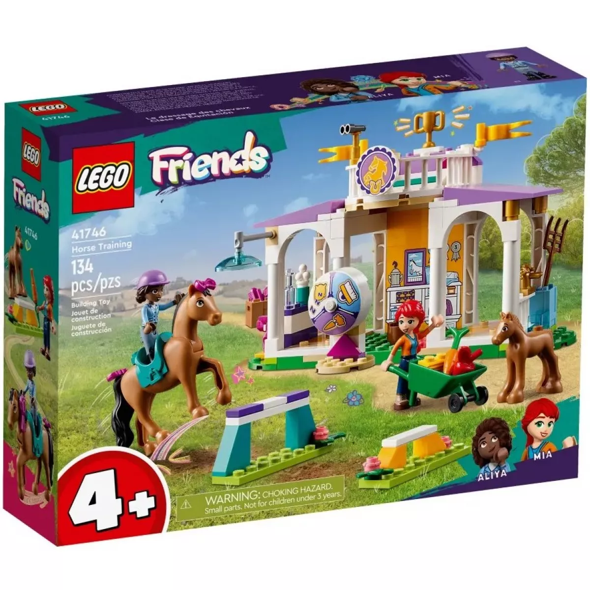Конструктор LEGO Friends Тренировка лошадей 41746