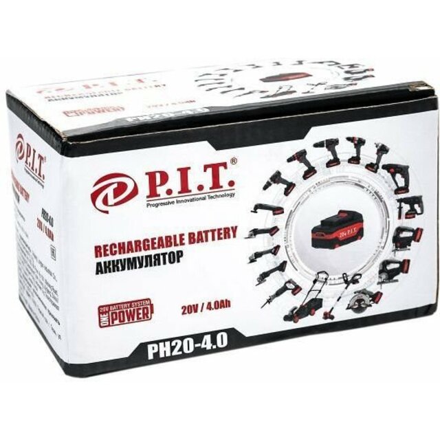 Батарея аккумуляторная P.I.T. PH20-4.0 Батарея аккумуляторная P.I.T. PH20-4.0
