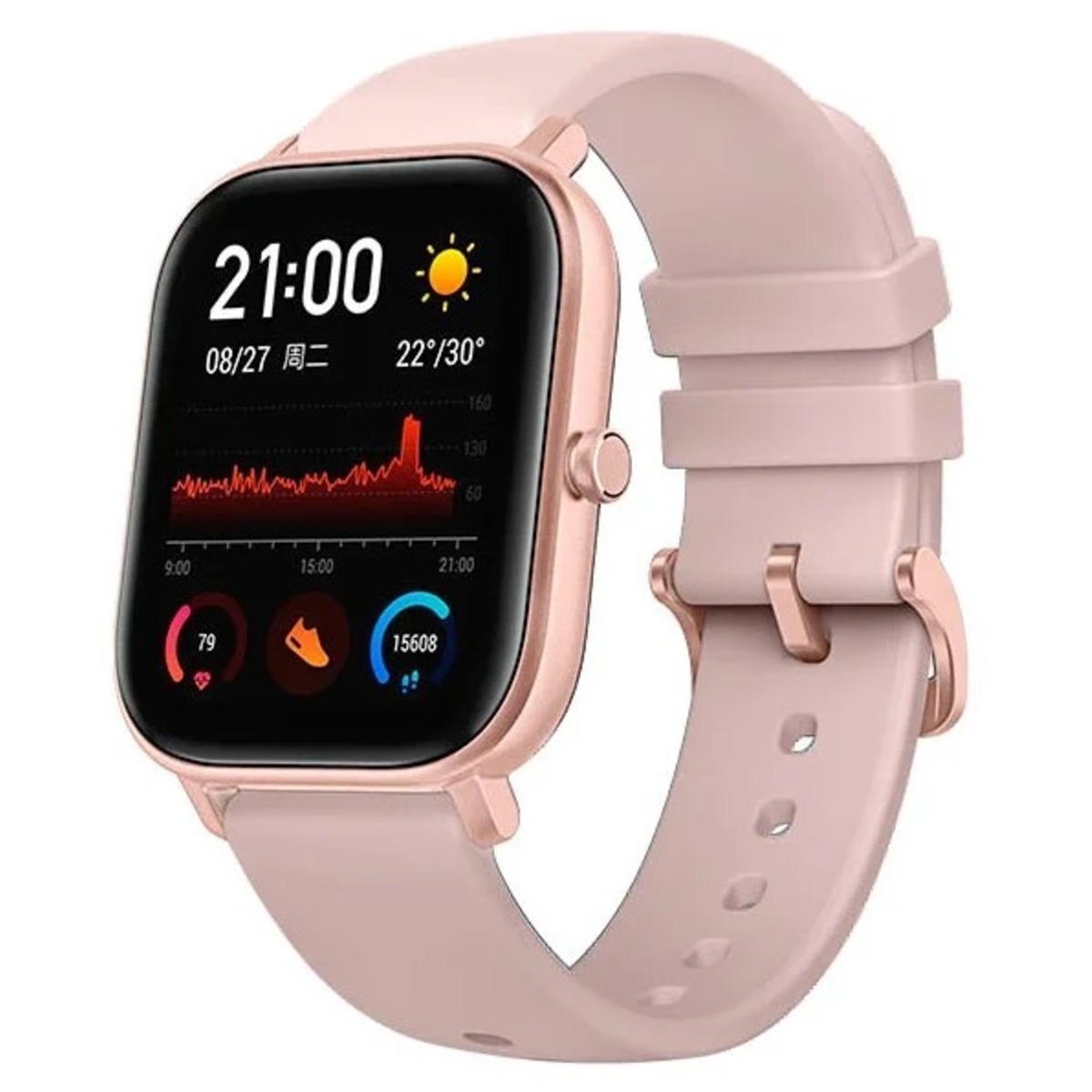 Умные часы Amazfit GTS (Цвет: Rose Pink)