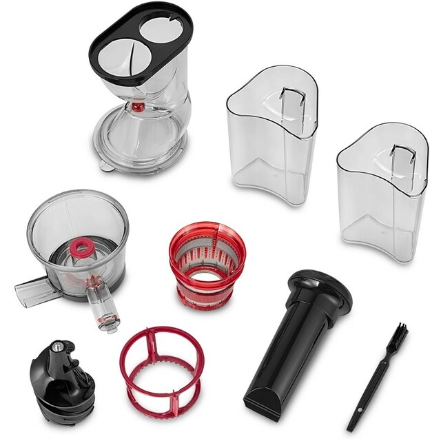 Соковыжималка шнековая Kitfort КТ-1162, черный