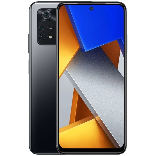 Смартфон Xiaomi Poco M4 Pro 6 / 128Gb (NFC) RU (Цвет: Power Black)